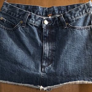 Free People Denim Skirt